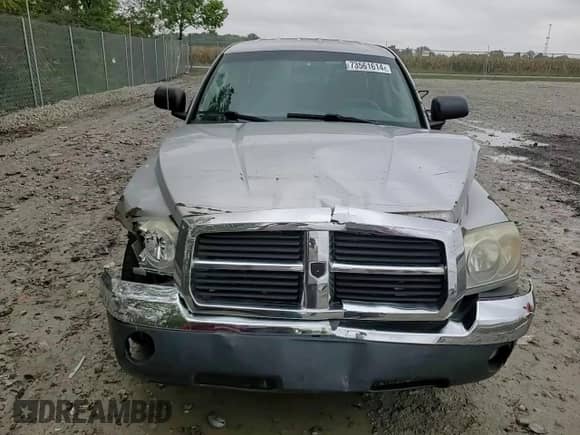 2005 Dodge Dakota SLT with VIN 1D7HE48N65S138476, listed as a Copart auction lot 73561614 with 83,364 mi miles and Salvage title. Bid and sale history available at DreamBid. Image 10.