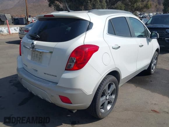 ✅ 2014 Buick Encore • VIN: KL4CJASB8EB656225 • Lot: 43630246. Listed on IAAI with 178,089 mi. Free auction sales archive from the USA and detailed vehicle history report at DreamBid. Image 4.