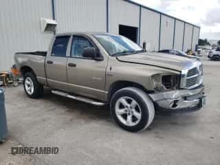 2008 Dodge 1500 Laramie с VIN 1D7HU18208J114594, выставлен на аукционе Copart как лот 74741024 с пробегом 110 577 миль миль и Списание • Salvage title. История ставок и продаж доступна на DreamBid. Изображение 4.
