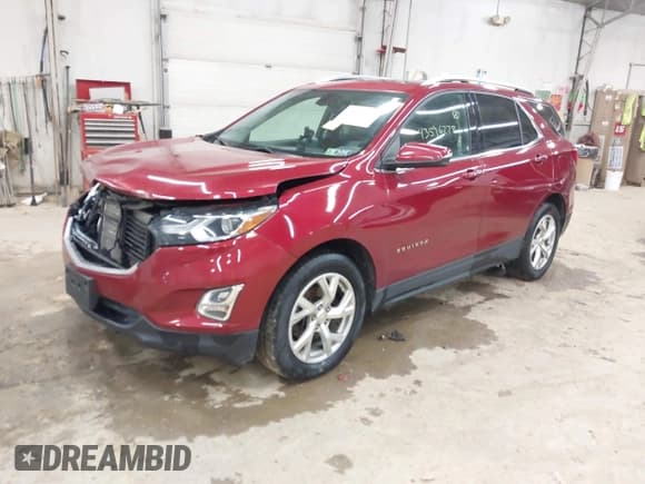 ✅ 2019 Chevrolet Equinox LT • VIN: 2GNAXVEX1K6245796 • Лот: 43596278. Опубликован ранее на IAAI с пробегом 91 639 миль. Бесплатный доступ к архиву аукционных продаж из США и подробный отчёт об истории автомобиля на DreamBid. Изображение 2.