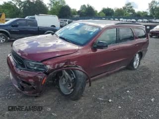 ✅ 2023 Dodge Durango GT • VIN: 1C4RDHDG4PC571825 • Lot: 56158955. Wystawiony na Copart z przebiegiem 56 037 mil. Bezpłatny archiwum sprzedaży aukcyjnych z USA i szczegółowy raport historii pojazdu na DreamBid. Zdjęcie 1.