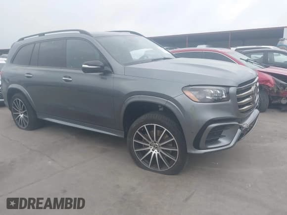 ✅ 2024 Mercedes-Benz GLS 450 • VIN: 4JGFF5KEXRB203778 • Lot: 42647209. Listed on IAAI with 9,469 mi. Free auction sales archive from the USA and detailed vehicle history report at DreamBid. Image 1.
