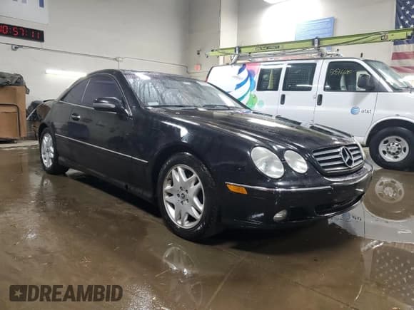 ✅ 2001 Mercedes-Benz CL 500/600 • VIN: WDBPJ75J01A008311 • Lot: 51051745. Listed on Copart with 178,423 mi. Free auction sales archive from the USA and detailed vehicle history report at DreamBid. Image 4.