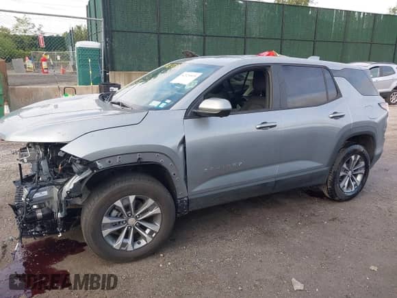 2025 Chevrolet Equinox AWD LT с VIN 3GNAXPEG1SL163963, выставлен на аукционе IAAI как лот 42329535 с пробегом 3 904 миль миль и . История ставок и продаж доступна на DreamBid. Изображение 14.