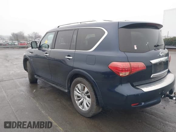 ✅ 2016 Infiniti QX80 • VIN: JN8AZ2NE4G9124034 • Lot: 41265820. Listed on IAAI with 101,091 mi. Free auction sales archive from the USA and detailed vehicle history report at DreamBid. Image 3.
