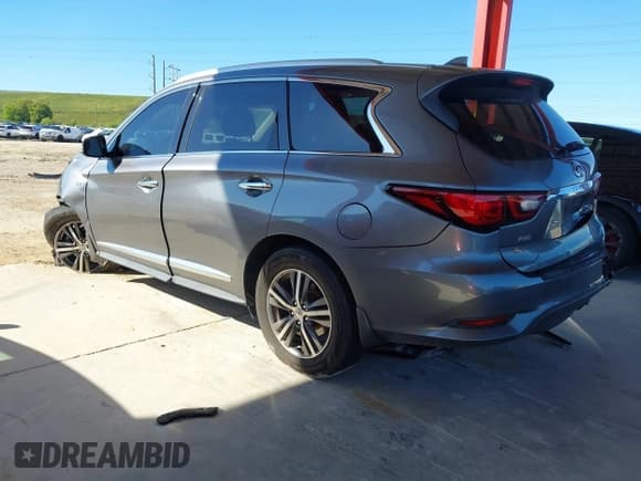 ✅ 2020 Infiniti QX60 Luxe • VIN: 5N1DL0MMXLC517097 • Лот: 43434937. Опубликован ранее на IAAI с пробегом 79 080 миль. Бесплатный доступ к архиву аукционных продаж из США и подробный отчёт об истории автомобиля на DreamBid. Изображение 3.