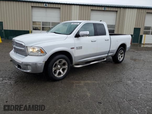 ✅ 2014 Ram 1500 Laramie • VIN: 1C6RR7JT5ES203175 • Лот: 90681655. Опубликован ранее на Copart с пробегом 192 741 миль. Бесплатный доступ к архиву аукционных продаж из США и подробный отчёт об истории автомобиля на DreamBid. Изображение 1.