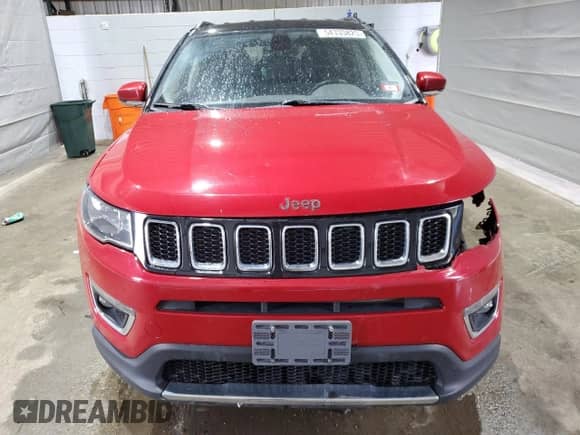 2018 Jeep Compass Limited z VIN 3C4NJDCB6JT290952, wystawiony jako Copart lot #54333825 z przebiegiem 107 029 mil mil oraz Szkoda całkowita • Salvage title. Historia ofert i sprzedaży dostępna na DreamBid. Obrazek 5.