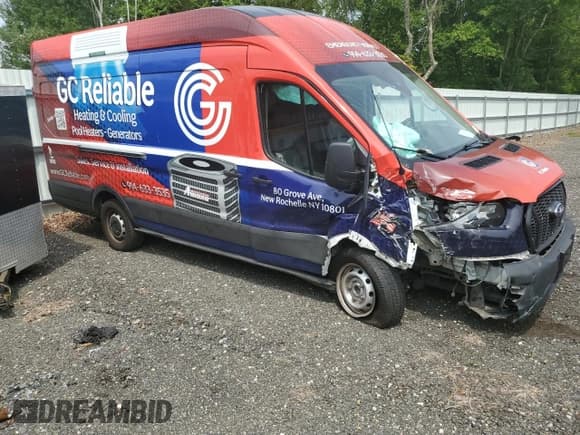 ✅ 2023 Ford Transit Cargo • VIN: 1FTBR3X83PKB44815 • Lot: 59785905. Wystawiony na Copart z przebiegiem 53 432 mil. Bezpłatny archiwum sprzedaży aukcyjnych z USA i szczegółowy raport historii pojazdu na DreamBid. Zdjęcie 3.