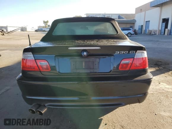 ✅ 2004 BMW 3 Series 330Ci • VIN: WBABW53464PL47636 • Lot: 47105905. Listed on Copart with 98,347 mi. Free auction sales archive from the USA and detailed vehicle history report at DreamBid. Image 6.