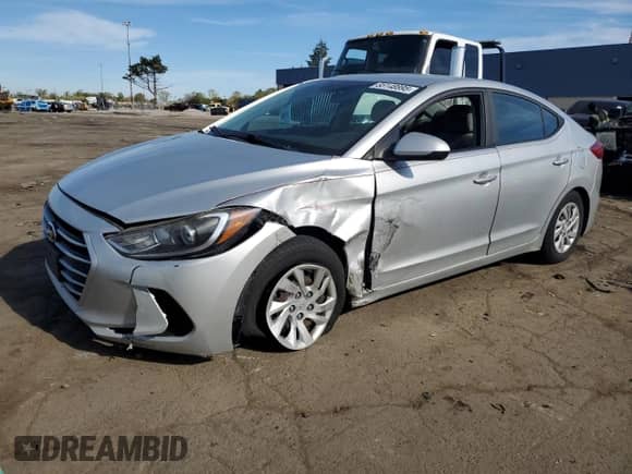 2017 Hyundai Elantra SE with VIN 5NPD74LF3HH206755, listed as a Copart auction lot 85148895 with 145,761 mi miles and Salvage title. Bid and sale history available at DreamBid. Image 1.