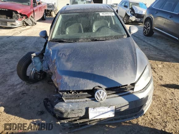 ✅ 2016 Volkswagen Golf TSI SE • VIN: 3VW217AU6GM032102 • Lot: 46749135. Wystawiony na Copart z przebiegiem 46 724 mil. Bezpłatny archiwum sprzedaży aukcyjnych z USA i szczegółowy raport historii pojazdu na DreamBid. Zdjęcie 5.