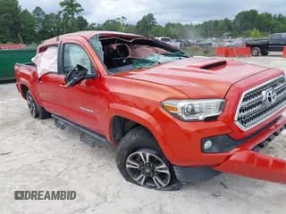 ✅ 2017 Toyota Tacoma SR5 • VIN: 3TMDZ5BN1HM018447 • Lot: 42907822. Listed on IAAI with 92,224 mi. Free auction sales archive from the USA and detailed vehicle history report at DreamBid. Image 1.
