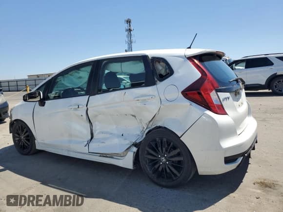 ✅ 2018 Honda Fit Sport • VIN: 3HGGK5G60JM707017 • Lot: 66051985. Listed on Copart with Not provided. Free auction sales archive from the USA and detailed vehicle history report at DreamBid. Image 2.