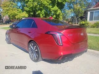 ✅ 2022 Cadillac CT4-V • VIN: 1G6D75RP5N0410099 • Lot: 76783534. Listed on Copart with 14,298 mi. Free auction sales archive from the USA and detailed vehicle history report at DreamBid. Image 3.