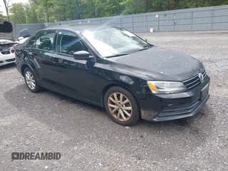 ✅ 2015 Volkswagen Jetta SE • VIN: 3VWD17AJ0FM230753 • Lot: 42680472. Listed on IAAI with 144,734 mi. Free auction sales archive from the USA and detailed vehicle history report at DreamBid. Image 1.
