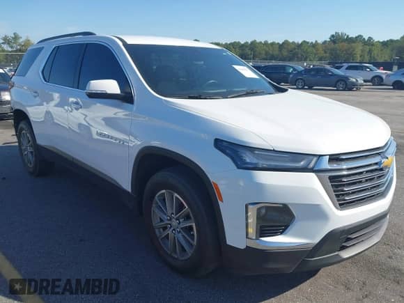 2024 Chevrolet Traverse LT Cloth с VIN 1GNESVKW6RJ130961, выставлен на аукционе IAAI как лот 43259237 с пробегом 70 638 миль миль и . История ставок и продаж доступна на DreamBid. Изображение 1.