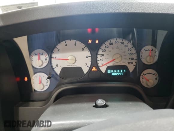 ✅ 2006 Dodge 1500 SLT • VIN: 1D7HA18N66S699577 • Лот: 90986685. Опубликован ранее на Copart с пробегом 108 997 миль. Бесплатный доступ к архиву аукционных продаж из США и подробный отчёт об истории автомобиля на DreamBid. Изображение 9.