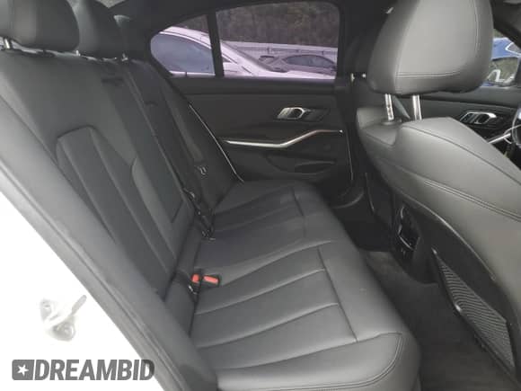 2021 BMW 3 Series M340i with VIN WBA5U7C0XMFL41484, listed as a Copart auction lot 54053495 with 36,823 mi miles and Salvage title. Bid and sale history available at DreamBid. Image 10.