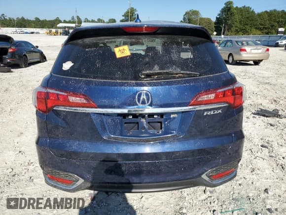 ✅ 2016 Acura RDX Technology • VIN: 5J8TB3H54GL007407 • Lot: 81911775. Wystawiony na Copart z przebiegiem 34 654 mil. Bezpłatny archiwum sprzedaży aukcyjnych z USA i szczegółowy raport historii pojazdu na DreamBid. Zdjęcie 6.