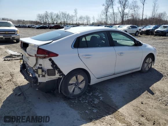 ✅ 2022 Hyundai Ioniq SE • VIN: KMHC75LC3NU268998 • Lot: 55260745. Wystawiony na Copart z przebiegiem 80 483 mil. Bezpłatny archiwum sprzedaży aukcyjnych z USA i szczegółowy raport historii pojazdu na DreamBid. Zdjęcie 3.