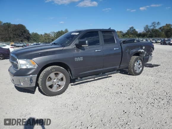 2018 Ram 1500 Big Horn with VIN 1C6RR7GG1JS218700, listed as a Copart auction lot 86320625 with 89,393 mi miles and Salvage title. Bid and sale history available at DreamBid. Image 1.