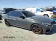 2021 BMW 3 Series M340i with VIN WBA5U7C04MFK83212, listed as a Copart auction lot 80264255 with 39,953 mi miles and Salvage title. Bid and sale history available at DreamBid. Image 4.