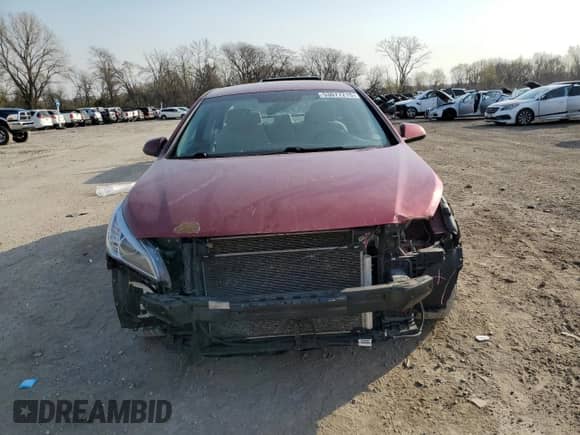 2015 Hyundai Sonata SE z VIN 5NPE24AF5FH006642, wystawiony jako Copart lot #59876025 z przebiegiem 157 044 mil mil oraz Nie do naprawy • Non repairable. Historia ofert i sprzedaży dostępna na DreamBid. Obrazek 5.