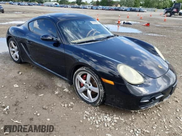✅ 2008 Porsche Cayman S Design Edition • VIN: WP0AB29818U782512 • Lot: 61557525. Listed on Copart with Not provided. Free auction sales archive from the USA and detailed vehicle history report at DreamBid. Image 4.