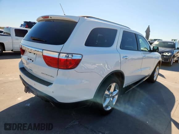 ✅ 2013 Dodge Durango Citadel • VIN: 1C4SDJET0DC562846 • Lot: 90675715. Listed on Copart with 152,543 mi. Free auction sales archive from the USA and detailed vehicle history report at DreamBid. Image 3.