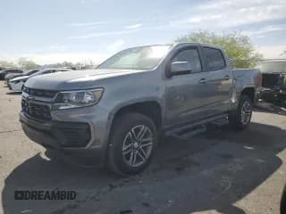 ✅ 2021 Chevrolet Colorado 2WD Work Truck • VIN: 1GCGSBENXM1131994 • Лот: 59022465. Опубликован ранее на Copart с пробегом 46 407 миль. Бесплатный доступ к архиву аукционных продаж из США и подробный отчёт об истории автомобиля на DreamBid. Изображение 1.