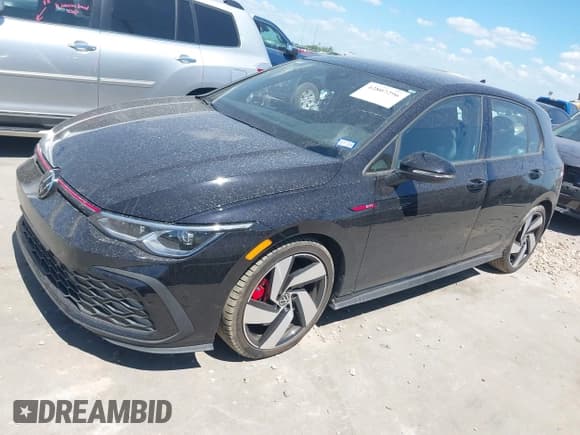 ✅ 2022 Volkswagen Golf GTI SE • VIN: WVWL87CD8NW209939 • Лот: 42807296. Опубликован ранее на IAAI с пробегом 12 427 миль. Бесплатный доступ к архиву аукционных продаж из США и подробный отчёт об истории автомобиля на DreamBid. Изображение 2.