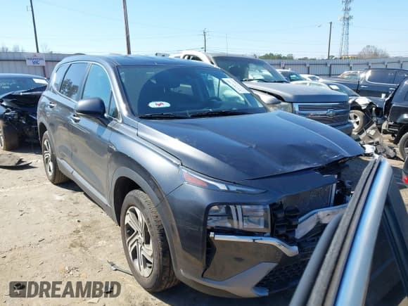 ✅ 2022 Hyundai Santa Fe SE • VIN: 5NMS14AJ4NH376650 • Lot: 41781788. Listed on IAAI with 27,253 mi. Free auction sales archive from the USA and detailed vehicle history report at DreamBid. Image 1.