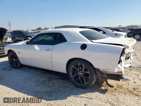 ✅ 2023 Dodge Challenger R/T • VIN: 2C3CDZBT4PH669055 • Lot: 86478475. Listed on Copart with 9,696 mi. Free auction sales archive from the USA and detailed vehicle history report at DreamBid. Image 2.
