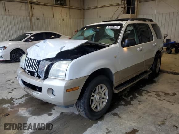 ✅ 2005 Mercury Mountaineer • VIN: 4M2ZU66K95UJ02401 • Lot: 64958014. Listed on Copart with 239,928 mi. Free auction sales archive from the USA and detailed vehicle history report at DreamBid. Image 1.