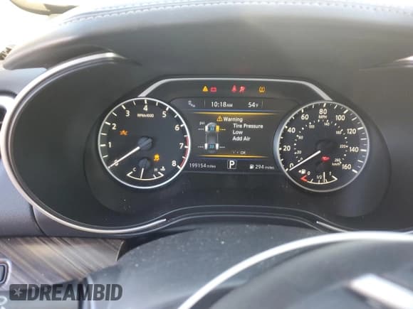 ✅ 2017 Nissan Maxima Platinum • VIN: 1N4AA6APXHC388094 • Lot: 82588035. Listed on Copart with 199,154 mi. Free auction sales archive from the USA and detailed vehicle history report at DreamBid. Image 9.