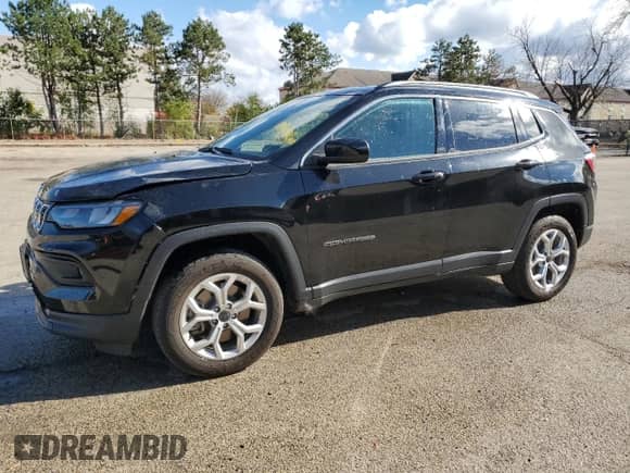2025 Jeep Compass Latitude с VIN 3C4NJDBN4ST580006, выставлен на аукционе Copart как лот 90676915 с пробегом 16 737 миль миль и Чистый • Clean title. История ставок и продаж доступна на DreamBid. Изображение 1.
