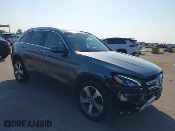 ✅ 2019 Mercedes-Benz GLC 300 • VIN: WDC0G4JB5KV144100 • Lot: 43234131. Listed on IAAI with 52,245 mi. Free auction sales archive from the USA and detailed vehicle history report at DreamBid. Image 1.
