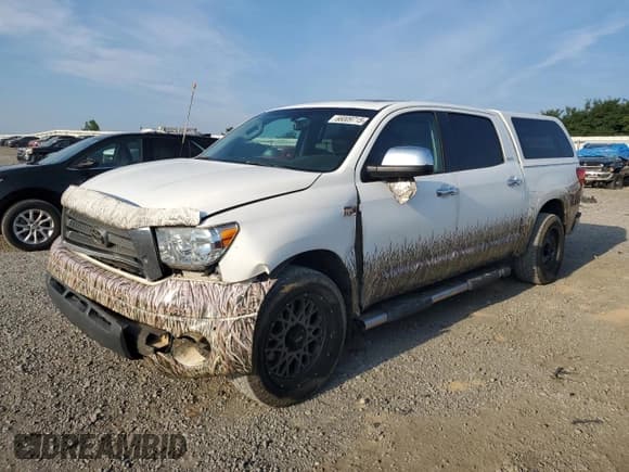 ✅ 2008 Toyota Tundra Limited • VIN: 5TFDV58138X040265 • Lot: 66009715. Listed on Copart with 512,361 mi. Free auction sales archive from the USA and detailed vehicle history report at DreamBid. Image 1.