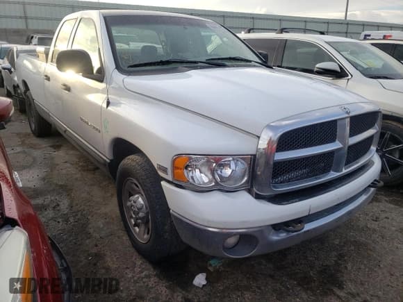 ✅ 2004 Dodge 2500 ST • VIN: 3D7KA28D74G115789 • Lot: 56806132. Wystawiony na Copart z przebiegiem 344 638 mil. Bezpłatny archiwum sprzedaży aukcyjnych z USA i szczegółowy raport historii pojazdu na DreamBid. Zdjęcie 1.