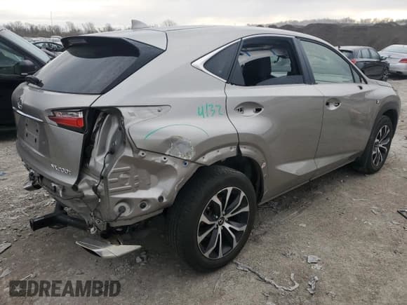 ✅ 2016 Lexus NX 200t • VIN: JTJBARBZ4G2068304 • Lot: 52155015. Listed on Copart with 115,570 mi. Free auction sales archive from the USA and detailed vehicle history report at DreamBid. Image 3.