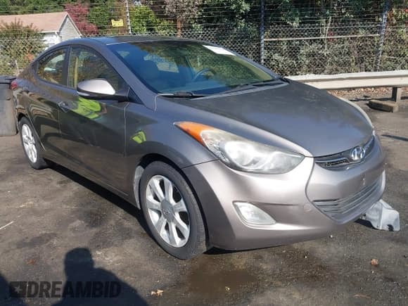 ✅ 2012 Hyundai Elantra GLS • VIN: 5NPDH4AE4CH099540 • Lot: 43642948. Listed on IAAI with 200,117 mi. Free auction sales archive from the USA and detailed vehicle history report at DreamBid. Image 1.