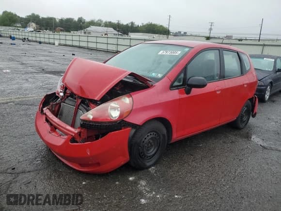 ✅ 2008 Honda Fit • VIN: JHMGD38438S061773 • Lot: 57973005. Listed on Copart with 176,014 mi. Free auction sales archive from the USA and detailed vehicle history report at DreamBid. Image 1.