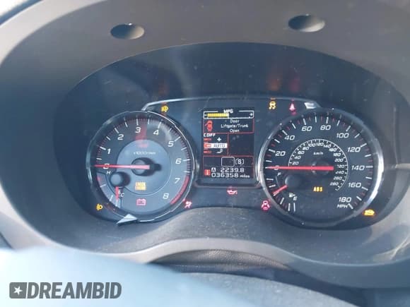 ✅ 2020 Subaru WRX STI • VIN: JF1VA2S66L9814613 • Lot: 41671159. Listed on IAAI with 36,358 mi. Free auction sales archive from the USA and detailed vehicle history report at DreamBid. Image 7.