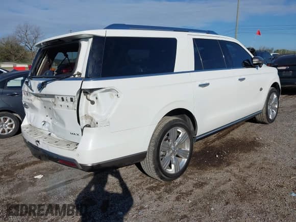 ✅ 2022 Ford Expedition Max King Ranch • VIN: 1FMJK1PT9NEA61227 • Лот: 43350868. Опубликован ранее на IAAI с пробегом 72 591 миль. Бесплатный доступ к архиву аукционных продаж из США и подробный отчёт об истории автомобиля на DreamBid. Изображение 4.