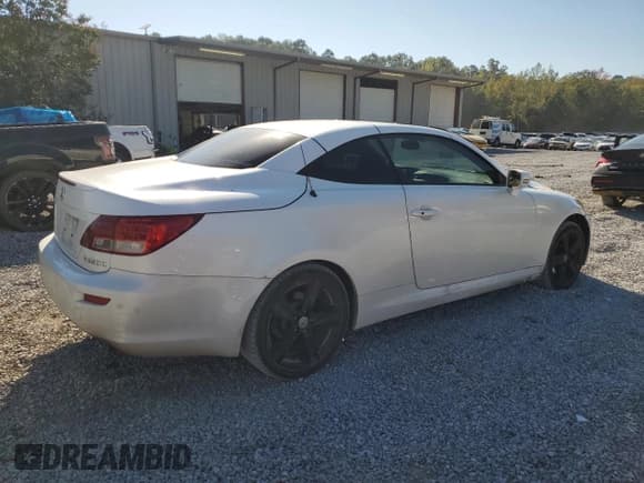✅ 2012 Lexus IS 250 C • VIN: JTHFF2C25C2521479 • Lot: 84619285. Listed on Copart with 162,439 mi. Free auction sales archive from the USA and detailed vehicle history report at DreamBid. Image 3.