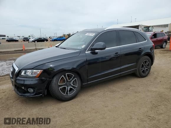 ✅ 2012 Audi Q5 Premium • VIN: WA1CFAFP3CA131759 • Lot: 58853185. Listed on Copart with 105,097 mi. Free auction sales archive from the USA and detailed vehicle history report at DreamBid. Image 1.