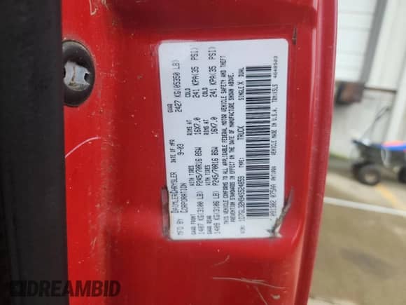 2004 Dodge Dakota Sport z VIN 1D7GL32N94S524859, wystawiony jako Copart lot #60302255 z przebiegiem 210 773 mil mil oraz Szkoda całkowita • Salvage title. Historia ofert i sprzedaży dostępna na DreamBid. Obrazek 12.