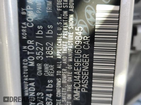 ✅ 2014 Hyundai Accent GLS • VIN: KMHCU4AE9EU609845 • Лот: 89707365. Опубликован ранее на Copart с пробегом 72 923 миль. Бесплатный доступ к архиву аукционных продаж из США и подробный отчёт об истории автомобиля на DreamBid. Изображение 12.