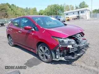 ✅ 2021 Nissan LEAF SV Plus • VIN: 1N4BZ1CV9MC555146 • Lot: 40255112. Wystawiony na IAAI z przebiegiem 35 976 mil. Bezpłatny archiwum sprzedaży aukcyjnych z USA i szczegółowy raport historii pojazdu na DreamBid. Zdjęcie 1.